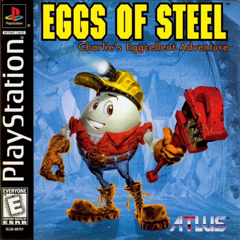 Eggs of Steel box art for Playstation